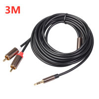 สายสัญญาณเสียง 3.5mm to RCA ความยาว 3m