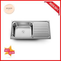 ซิงค์ฝัง 1หลุม 1ที่พัก LTP AST10050(S) สเตนเลสBUILT-IN SINK LTP AST10050(S) 1B1D STAINLESS STEEL **ลดราคาจัดหนัก **