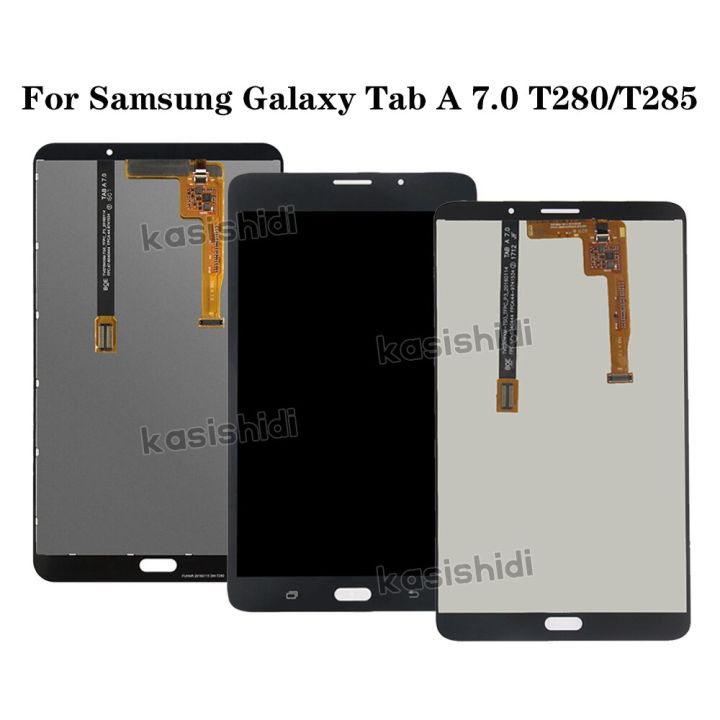 หน้าจอ-lcd-สำหรับ7-0-เหมาะสำหรับ-samsung-galaxy-tab-a-7-0-2016-sm-t280-sm-t285-t280ประกอบจอแสดงผล-lcd-แบบสัมผัสหน้าจอ-t285-3g