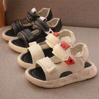 Baby Boys Girls Beach Shoes Rubber Velcro Kids Casual Sandals Non-Slip Children Walking Shoes