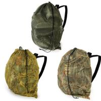 GUGULUZA Waterfowl Mesh Decoy Bag With Shoulder Straps Hazel GrouseDuck Decoy Carry Storage Backpack Camouflage for Hunting