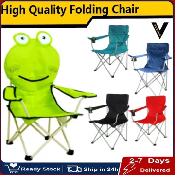 Bug 1 Get 3】Outdoor foldable chair camping Portable fishing chair light  Beach chair Leisure folding recliner 80*50*50 heavy duty directors chair  folding adult
