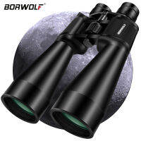 BORWOLF 20-60X70กล้องส่องทางไกลกำลังขยายสูงซูมระยะไกล60เท่าล่าสัตว์กล้องทรรศน์ดาราศาสตร์ HD Professional Zoom