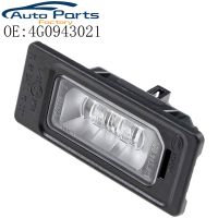 LED License Plate Lamp For A1 A3 A4 A5 A6 A7 Q3 Q5 TT For 2010 2014 4G0943021 4G0 943 021 5N0943021 3AF943021A