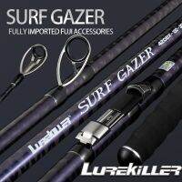 ก้านเบ็ด Lurekiller Surfggazer 4.20M 100-300G ญี่ปุ่นฟูจิไกด์ Alconite แหวนพลัง Cross คาร์บอนแท่งชายหาดหล่อยาว