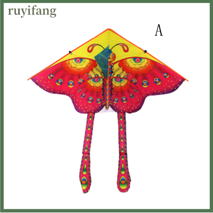 ruyifang-ผีเสื้อขนาดใหญ่90ซม-ว่าวเส้นเดียวความแปลกใหม่สัตว์ว่าวเด็กของเล่นของขวัญ