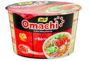 Mì tô Omachi xốt bò hầm 1 thùng 18 tô