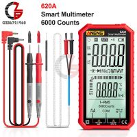 ZZOOI ANENG AC DC 620A Digital Smart Multimeter Transistor Tester 6000 Counts RMS Auto Electrical Capacitance Meter Temp Resistance