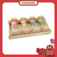 Masterkidz  ของเล่นเสริมทักษะ นาฬิกาทรายจับเวลาสุดน่ารัก Visual Training Stand Timer Set