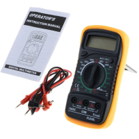 ส่งฟรี เครื่องวัดกระแสไฟ Digital LCD Multimeter เครื่องวัดแรงดันไฟ วัดกระแสไฟ วัดค่าความต้านทาน วัดทรานซิสเตอร์ ดิจิตอลมัลติมิเตอร์ รุ่น XL830L