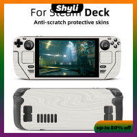 Shyli เหมาะสำหรับ Steam Deck เกมคอนโซลสติกเกอร์ป้องกันผิว Decal สติกเกอร์สำหรับคอนโซลวาล์ว Premium Stickers