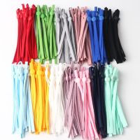 ✸▦✴ 50Pcs Mask Elastic Band Color Elastic Adjustable Mask Silicone Buckle Soft Rubber Non-slip Sewing Accessories Material 11-12CM