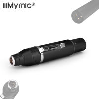 Iimymic อะแดปเตอร์ XLR พลังงาน48V แฟนทอม3Pin TA3F หนีบหนีบ