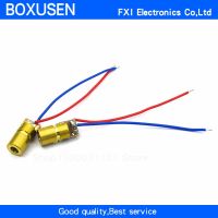 10PCS 5V 650nm 5mW Adjustable Laser Dot Diode Module Red Copper Head laser pointer new WATTY Electronics