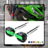 สำหรับ KAWASAKI ZZR1400 ZZR 1400 2010-2018 2017รถจักรยานยนต์ล้มกรอบป้องกันเลื่อนการ์ดแฟริ่งปลอกปกป้องเข่ากันชน