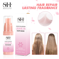 SEVICHครีมนวดผม30Ml Leave-in Sakura Essence Hairแผ่นมาสก์บำรุง