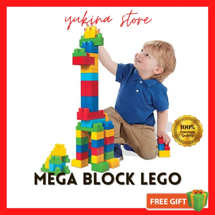 Mega Bloks Big Blocks Baby Mega Block Lego Besar Blok Mega Block Blocks
