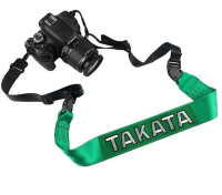 TAKATA CAMERA STRAP GREEN OR BLACK  สายคล้องกล้อง สายรัดกล้อง ของแต่งกล่อง ลาย ทาคาตะ