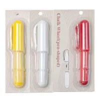 【YD】 Yellow/White Cut-free Fabric Sewing Tailors Chalk Pencils Garment Accessories