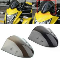 ♛กระจกบังลมกระจกรถจักรยานยนต์สำหรับ Kawasaki ER6N 2012 2013 2014 ER-6N ABS แผ่นเบนทางลมกันกระจกสีดำ/ น้ำตาล