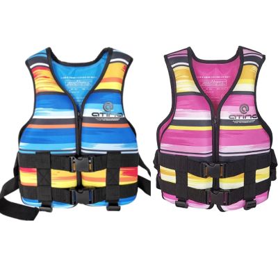 Water Sports Neoprene Adult Life Vest Jacket Swimming Boating Ski Fishing Rafting Life Jacket Swimming Vest  Life Jackets