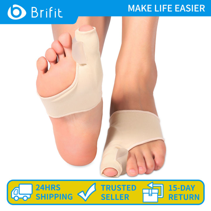 Upgrade Version】Brifit (2 pcs) Upgrade Version Hallux Valgus Correction, Bunion  Corrector, Big Toe Straightener, Bunion Relieve with Gel Pad