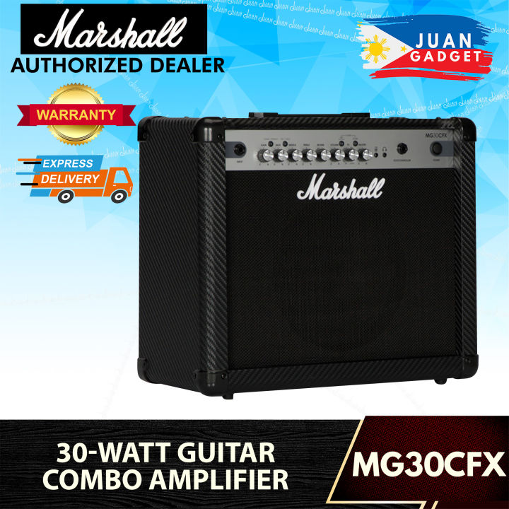 Marshall MG30CFX MG Series 30-Watt Guitar Combo Amplifier Black JG  Superstore Lazada PH