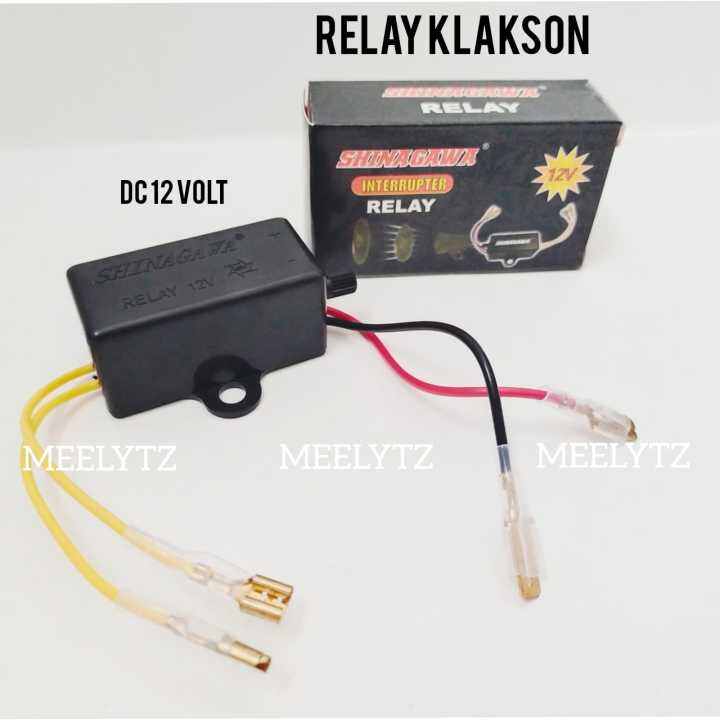 RELAY KLAKSON DC 12volt Putus Putus setelan Universal Lazada Indonesia