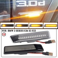 Turn Signal Light Side Marker Fender Sequential Lamp Blinker For BMW E36 M3 Facelift 1997-1999 X5 E53 1999-2006 Ceiling Lights