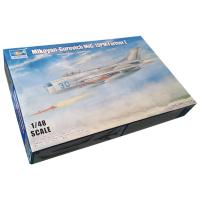 Trumpeter 1/48 02804 Mikoyan-Gurevich ชุดอาคารชุดประกอบโมเดล MiG-19M เกษตรกร