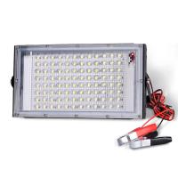 【✴COD✴】 lezhandai00470736 100W Led โคมไฟฟลัดไลท์ตัวหนีบปากจระเข้ Floodlight Dc12v Xtra ความสว่างตลาดกลางคืนกลางแจ้ง Camping โคมไฟฟลัดไลท์ Spotlightings โคมไฟ