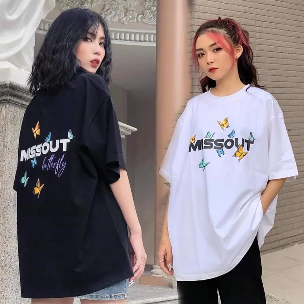 Hcm]Áo Thun In Tay Lỡ Nữ Freesize Phông Form Rộng Dáng Unisex - Ulzzang Mặc  Cặp Nhóm Lớp Hình Bướm Missout Butterfly | Lazada.Vn