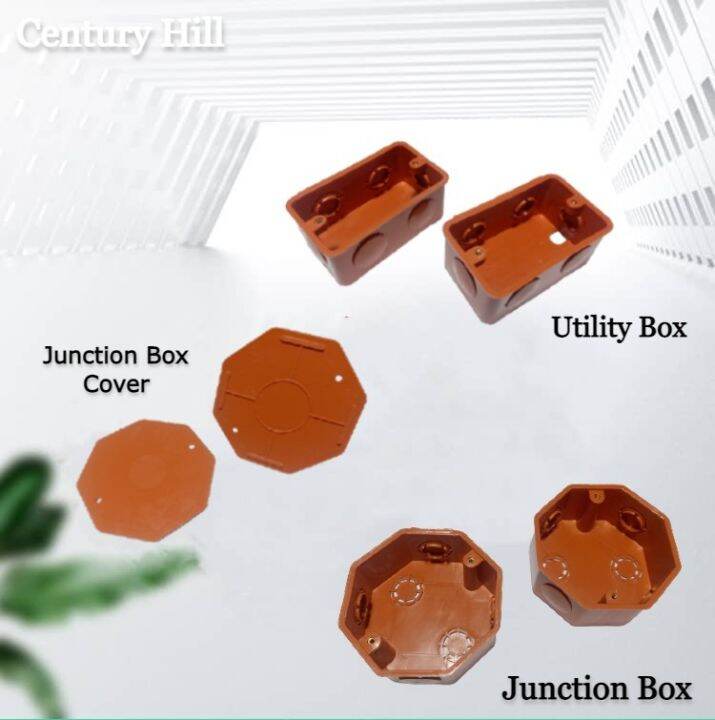 PVC ORANGE USE FOR ELECTRICAL JUNCTION BOX, UTILITY BOX AND JUNCTION BOX COVER Lazada PH
