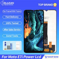 6.51นิ้วสำหรับ Motorola Moto E7I Power Lcd Touch Screen Digiziter Assembly เปลี่ยนกรอบจัดส่งฟรี