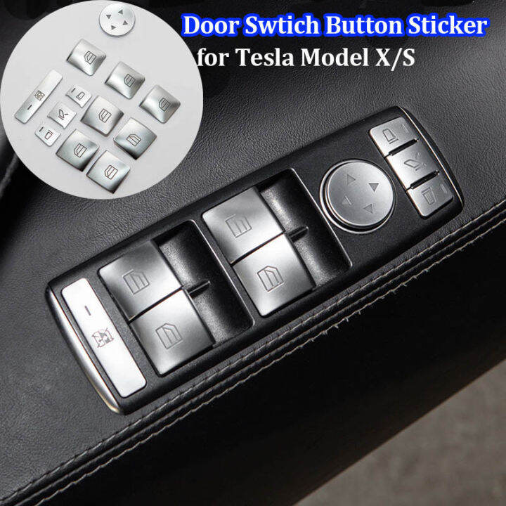 models-door-switch-button-sticker-for-tesla-model-s-x-interior-accessories-door-switch-anti-scratch-protector-car-decor-parts