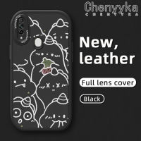 เคส Chenyyka สำหรับ OPPO A31เคส A8 2020เคสซิลิโคนนิ่มหนังดีไซน์ใหม่ลายการ์ตูนไดโนเสาร์น่ารักเคสฝาหลังกันกระแทกคลุมทั้งหมดเลนส์เคสป้องกันกล้อง