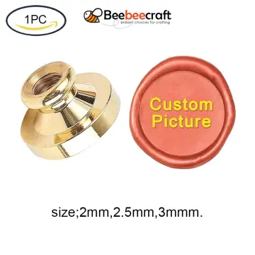 Custom Wax Seal Stamp With Your Own Logo Design Diferent Stamp