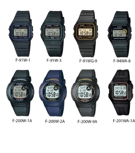 Đồng hồ Casio Nam nữ huyền thoại F-94, F-91, F-201, F200 chống nước là một chiếc đồng hồ hoàn hảo cho cả nam và nữ. Với thiết kế độc đáo và tính năng chống nước tuyệt vời, chiếc đồng hồ này sẽ giúp bạn tự tin khám phá những cuộc phiêu lưu đầy hứng khởi.
