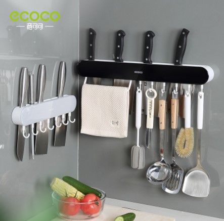 Kitchen Tool Knife Holder Multifunctional Stand Wall Mounted