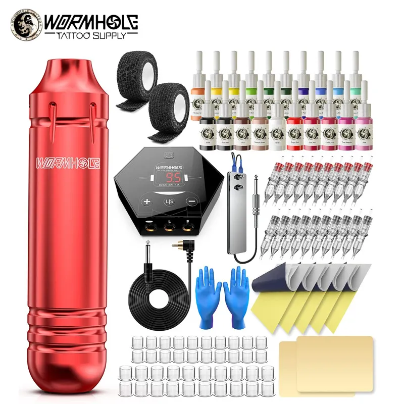 Wormhole Tattoo Pen Kit Review  Tattooing 101