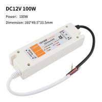 [COD]1 PCS LED Transformer 220V TO 12V LED Driver AC DC Power Supply Adapter 12V 18W 28W 36W 48W 72W 100W LED ไดร์เวอร์แสงแหล่งจ่ายไฟ Christmas Gift