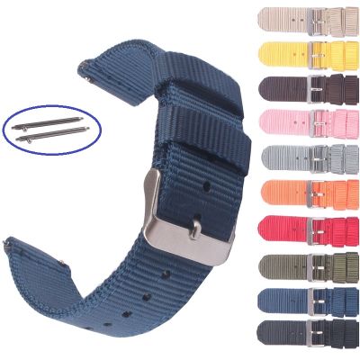 nylon band 18mm 20mm 22mm watch strap For Samsung Galaxy watch 5 pro 42mm 46mm Active1 Active2 Gear S3 frontier Sports