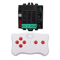 （Free shipping）♨♂ WEELYE RX76 12V FCC CE 2.4G Bluetooth Remote Control and Receiver for Children Electric Car Replacement Parts