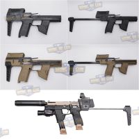 ชุดประกอบปืนสั้น Flux M17/M18  ● สำหรับปืน : Sig Sauer P320,M17,M18 (สำหรับบยี่ห้อ VFC (Sig Air) สามารถใส่ได้เลย แต่ถ้ายี่ห้อ WE แก้ไขเล็กน้อย)  ● คุณสมบัติ : 1. ติดตั้งโดยการเปลี่ยนมาใช้เฟรมล่างของตัวFluxแทนเลย 2. น้ำหนักเบา 3. ผลิตจากโพลิเมอร์อย่างดี 4.