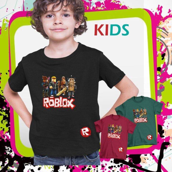 Kids Tshirt Roblox Baju Budak Lelaki Premium 100 Cotton ( Age / Umur 2 ...