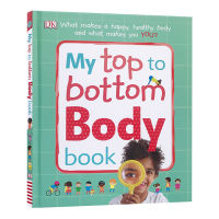 DK head to toe body encyclopedia English original my top to bottom body book body knowledge popular science physiological encyclopedia hardcover English original English book