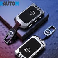 Men Car Zinc Alloy High-End Key Cover Use For Volvo XC60 S90 S60 XC90 XC40 V60 Metal Key Case 2023 Key Chains