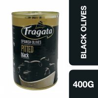 ?New arrival? Fragata Pitted Spanish Black Olives 400g ++ ฟรากาตา มะกอกดำชนิดไม่มีเมล็ด 400 กรัม ?