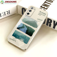 Jinsouwe เคสมือถือ S20กาแล็กซี่ปลอกสำหรับ Samsung เซลล์สำหรับเด็กผู้หญิงเด็กผู้ชายภาพวาดสีน้ำฝาหลังแบบแข็งฟิล์มแบบรวมทุกอย่าง