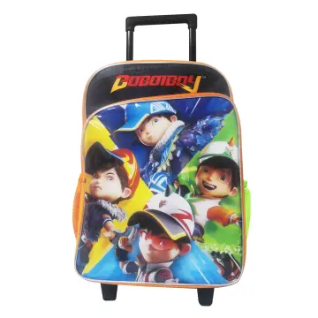 Boboiboy Fusion Transparent Square Pencil Bag With Stationery Set